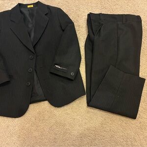 Boys Black Suit Set